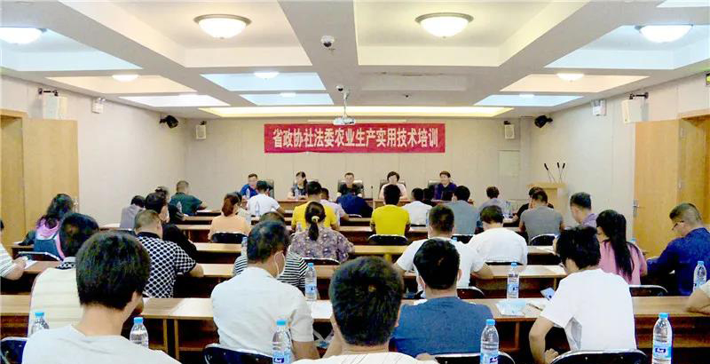 5月22日至24日，省政协到泸水市开展产业助推脱贫攻坚农业实用技术科技培训。省政协社会和法制委员会副主任周晓江出席开班仪式，泸水市政协主席杨绍红、副主席陈胡荣到实地参加了技术培训。